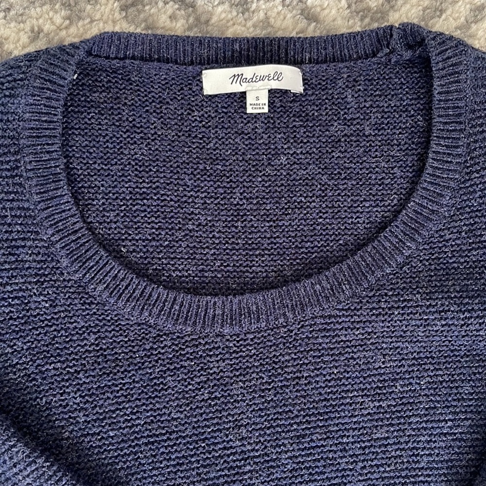 Madewell Riverside Texture Sweater - Picture 3 of 8